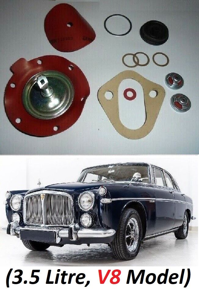 FUEL PUMP DIAPHRAGM REPAIR SEALS KIT (Rover P5b) (V8, 3.5 Litre) (**From Sep 67- 73**)