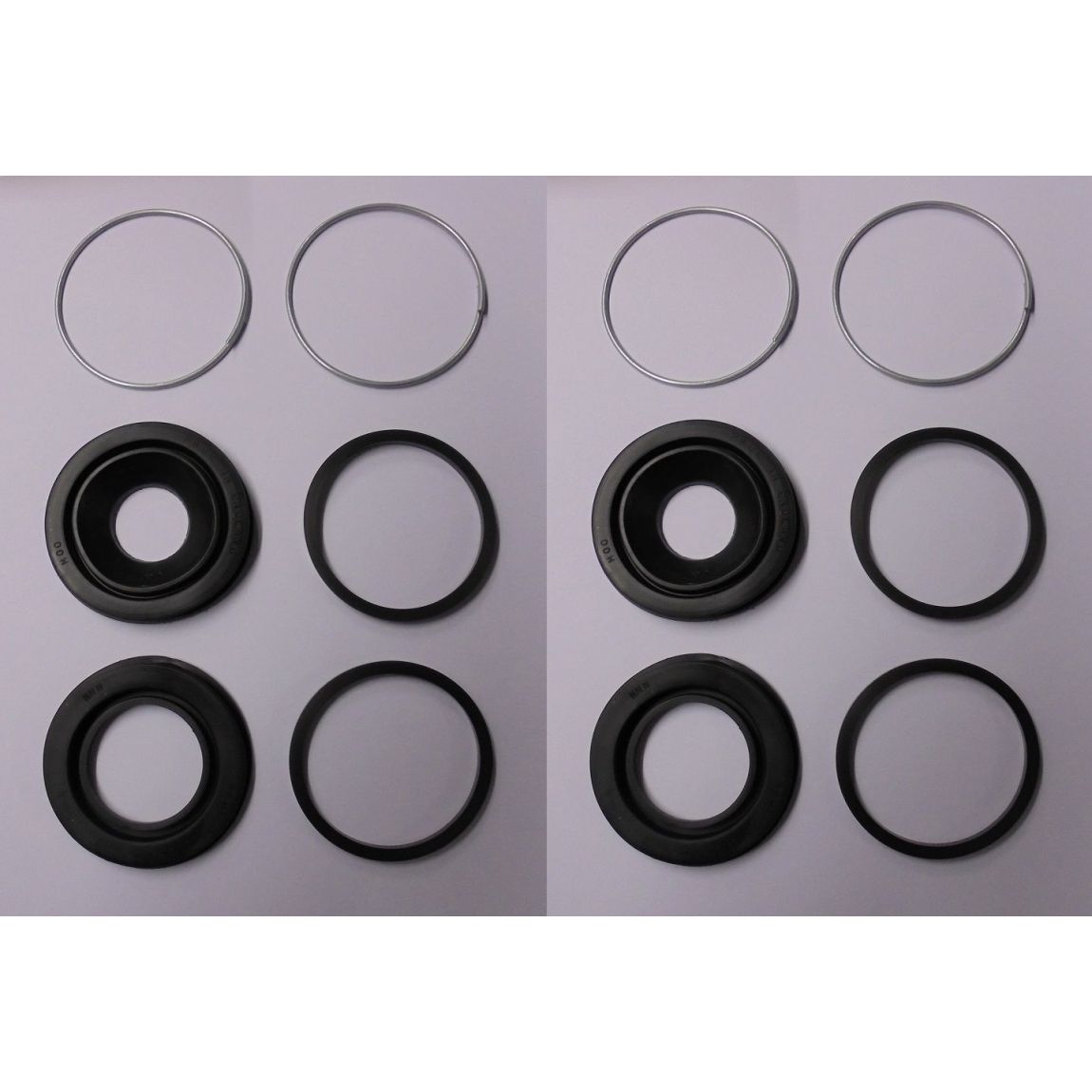 REAR BRAKE CALIPER REPAIR SEALS KITS x2 (Peugeot 504, 505 & 604) (1968- 92)  