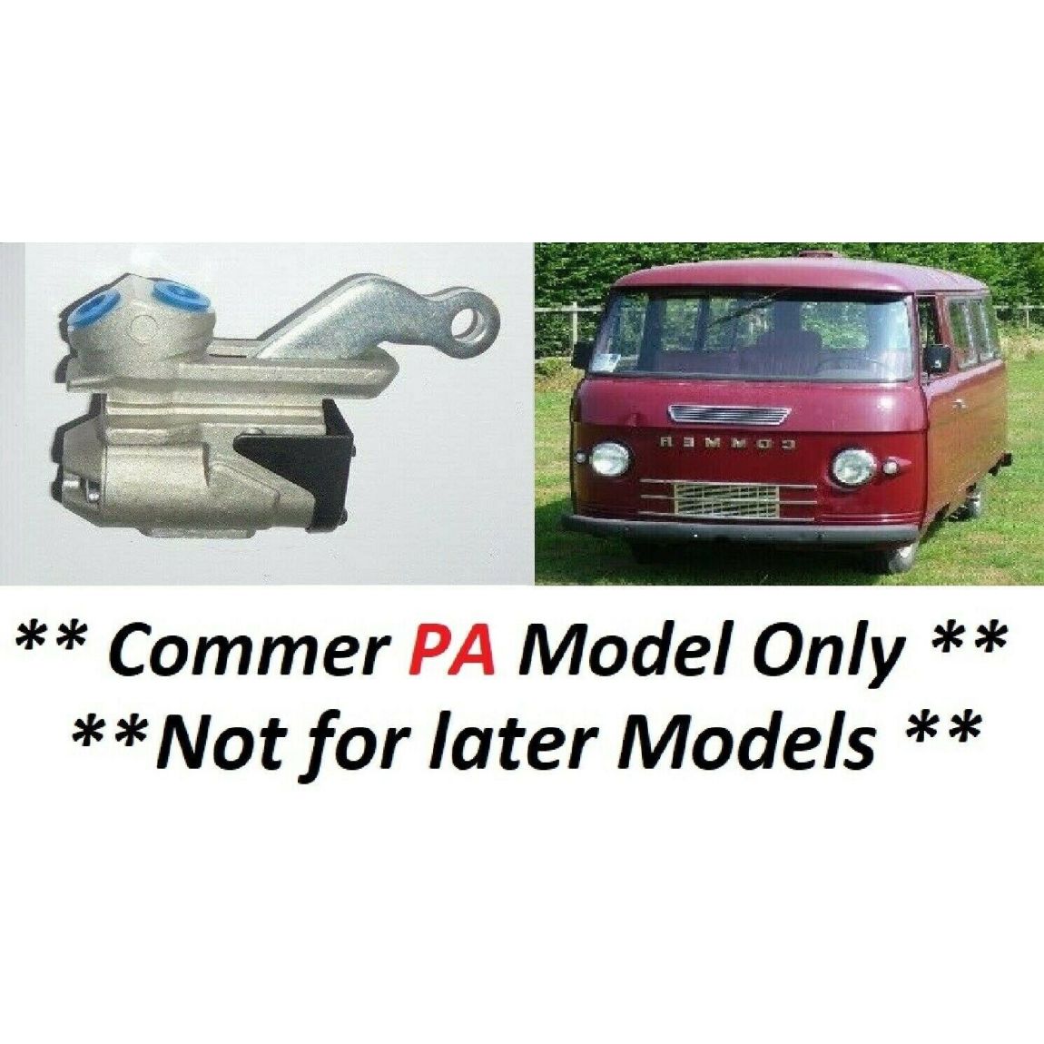 REAR BRAKE WHEEL CYLINDER x1 (Commer PA Van) (**1960- 67 Only**) 