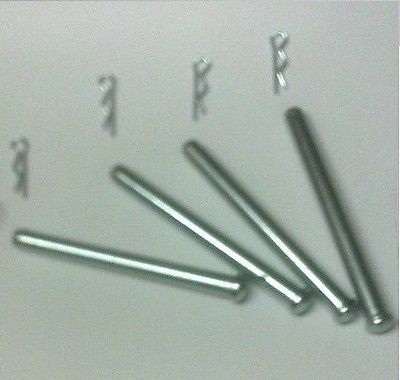 REAR BRAKE PAD FITTING KIT - PINS (Lamborghini Islero) (* For Vented Discs *) (From 1970- )  