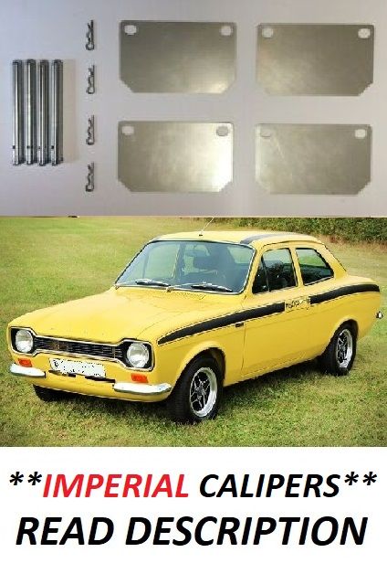 FRONT BRAKE PAD FITTING KIT - PINS & SHIMS (FORD Escort Mk1 Twin Cam Mexico R1600) (**1968- Jan 72 Only**)