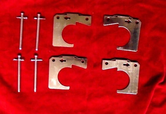 FRONT BRAKE PAD FITTING KIT - PINS & SHIMS (Austin Allegro) (1973- 82)  