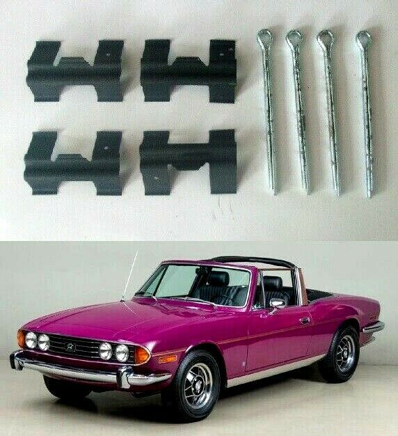 FRONT BRAKE PAD FITTING KIT - PINS & SHIMS (Triumph Stag) (1970- 77)