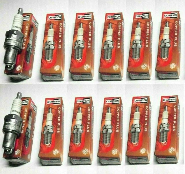 SPARK PLUGS x12 (Jaguar E Type) (Ser.3) (V12, 5.3 Litre) (1971- 75) 