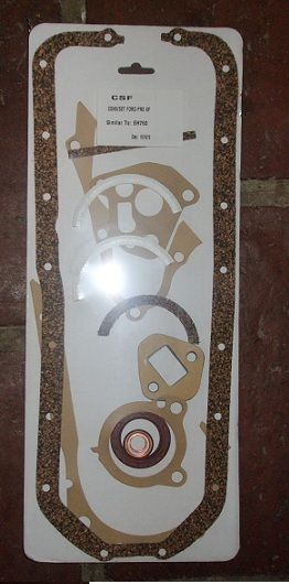SUMP GASKET ENGINE SET (Ford Cortina Mk1 & Corsair 1500) (Pre X Flow) (1962- 66)