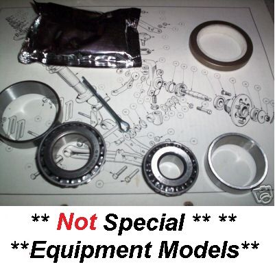 FRONT WHEEL HUB BEARING KIT x1 (Lotus Europa) (**Not Special Equipment Model**) (1966- 75)
