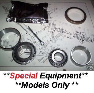 FRONT WHEEL HUB BEARING KIT x1 (Lotus Europa) (**Special Equipment Model**) (1966- 75) 
