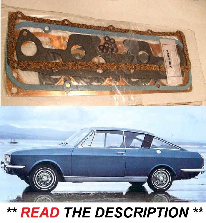 HEAD GASKET SET (Sunbeam Rapier Fastback & H120) (1725cc) (Alloy Head) (From 1967- 76)