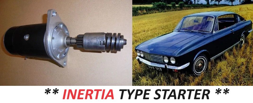 STARTER MOTOR (Sunbeam Rapier Fastback) (** INERTIA TYPE **) (1967- 76) 