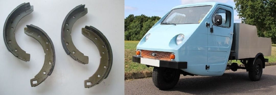 REAR BRAKE SHOES SET (Reliant Ant TW9) (700cc, 750cc & 850cc) (1967- 87) 