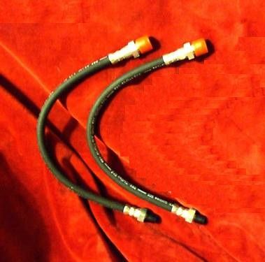 FRONT BRAKE HOSES x2 (Triumph Renown) (1949- 54) 