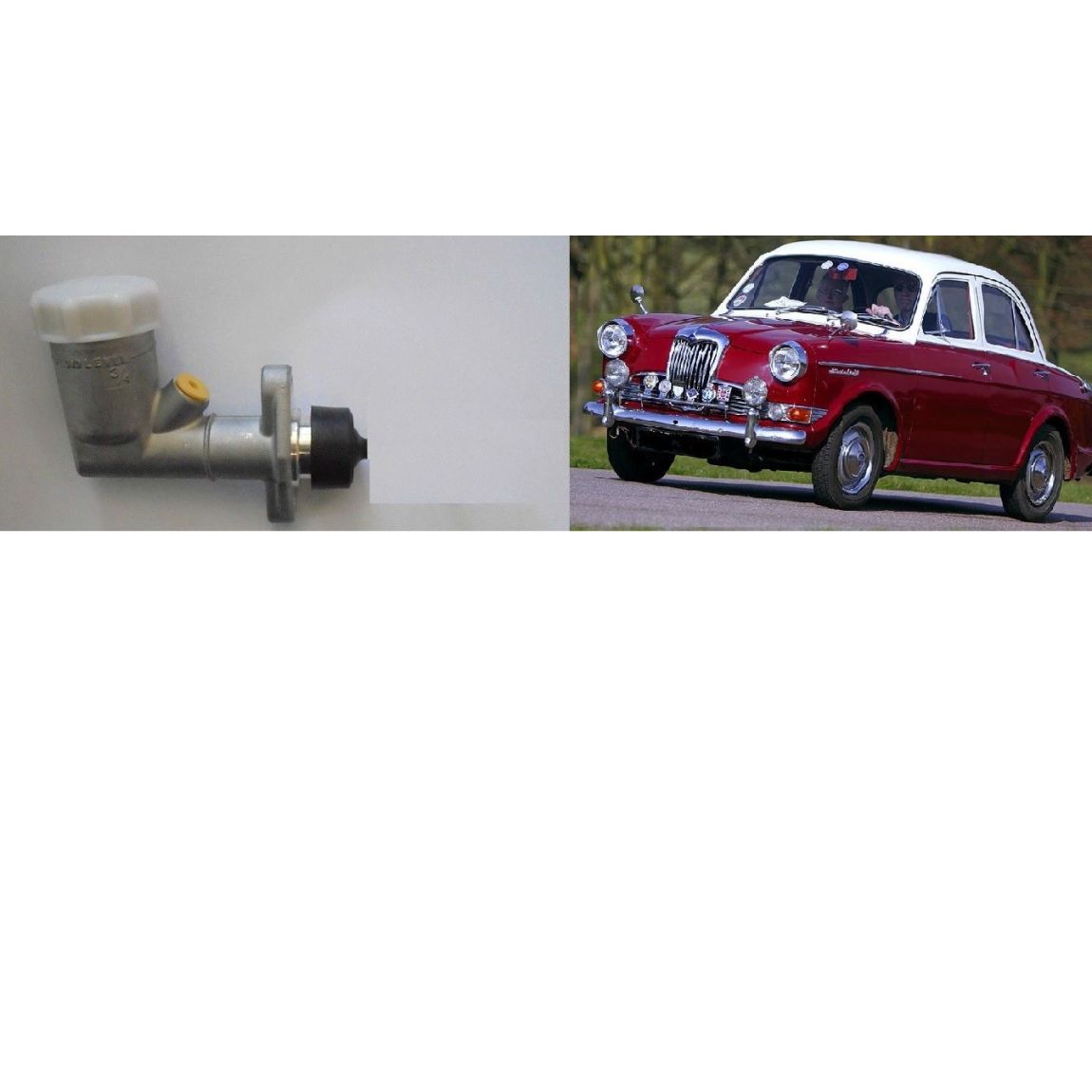 BRAKE MASTER CYLINDER x1 (Riley 1.5 Saloon) (1958- 65)