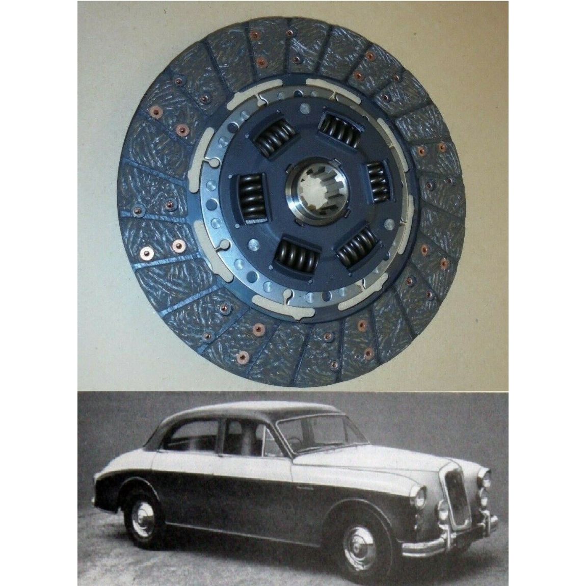 CLUTCH PLATE ONLY (Riley 2.6 Saloon) (1957- 59)  