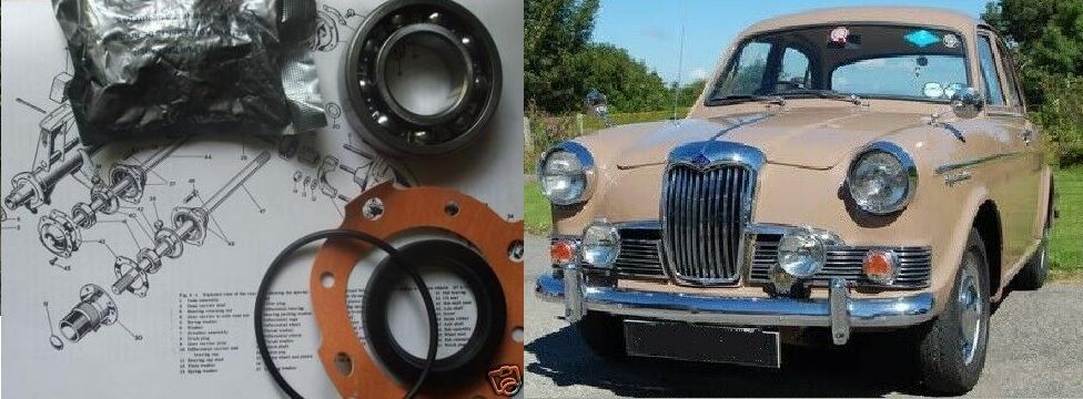 REAR WHEEL HUB BEARING KIT x1 (Wolseley 1500 Saloon) (1958- 65)