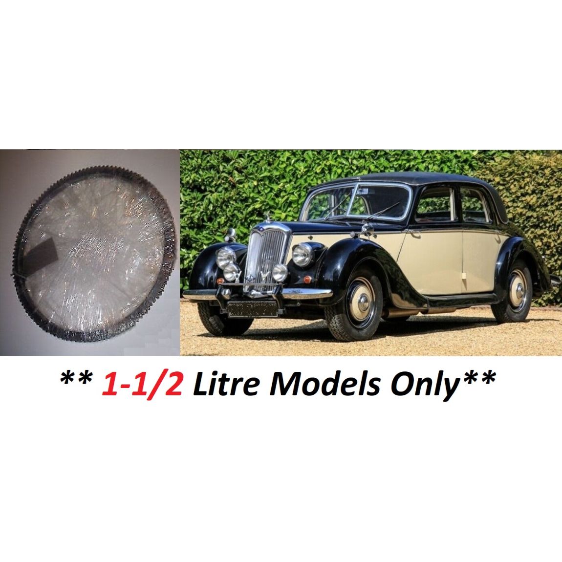 STARTER RING GEAR (Riley RMA & RME) (1- 1/2 Litre) (1945- 55)