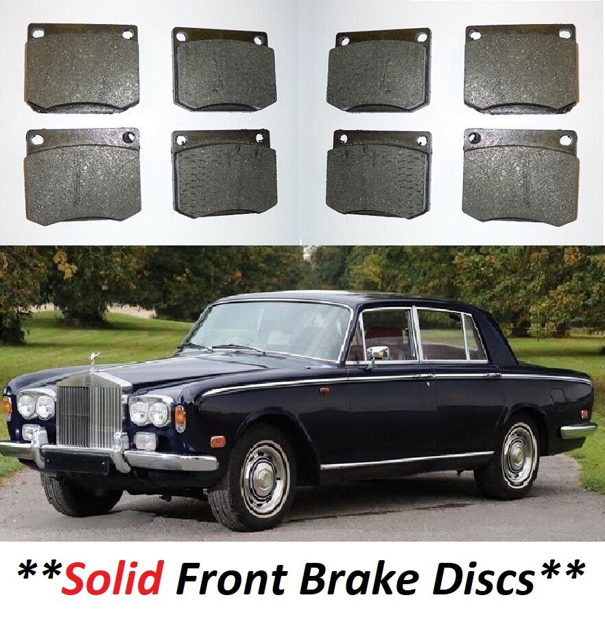 FRONT BRAKE PADS SET (Rolls Royce Silver Shadow) (1965- Jan 73 Only) 