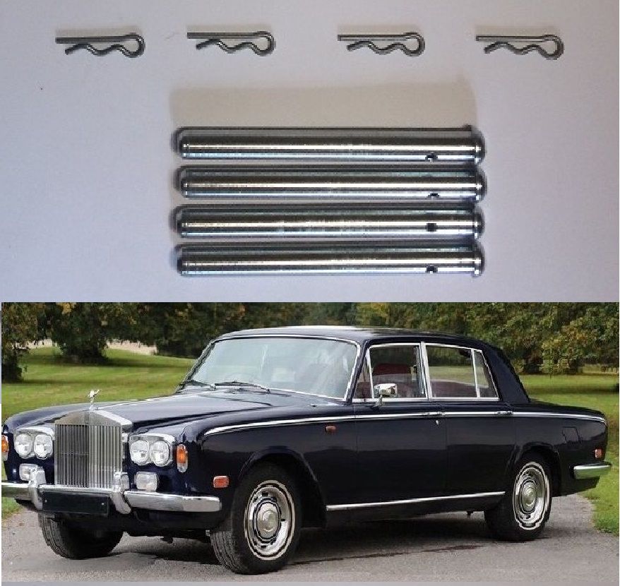 REAR BRAKE PAD FITTING KIT - PINS (Rolls Royce Silver Shadow) (1965- 80)  