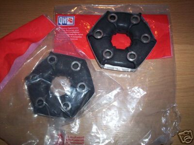 RUBBER DOUGHNUTS for ROTOFLEX x2 (Triumph GT6) 