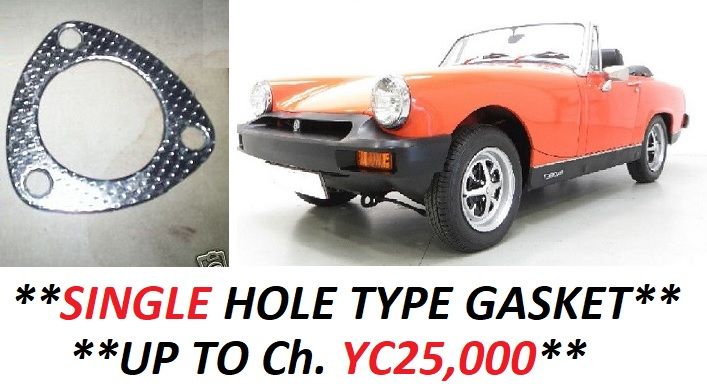 EXHAUST DOWNPIPE GASKET (MG Midget 1500) (Up to Ch. Y25,000) (Dec 74- 79) 