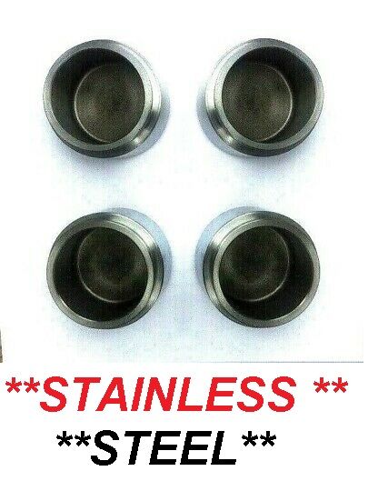FRONT BRAKE CALIPER PISTONS x4 (** STAINLESS STEEL **) (Austin Maxi) (1969- 82)