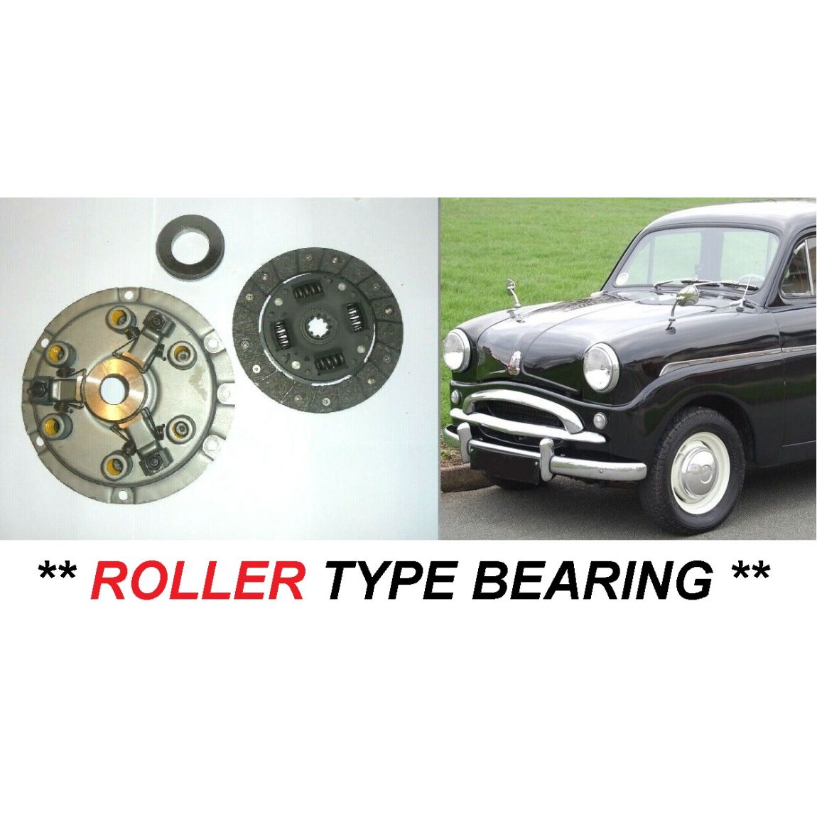 CLUTCH KIT (Standard 8, 10 & Pennant) (** Roller Type - See Ch. No/ **) (1953- 60) 