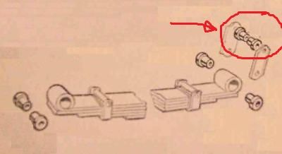 REAR SPRING SHACKLE BUSH SET x4 (Standard 8, 10 & Companion) (1953- 60)