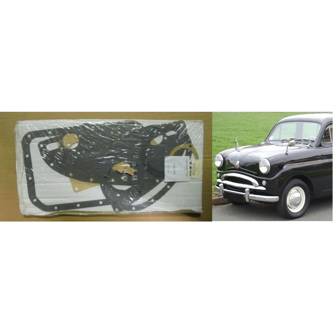 SUMP GASKET ENGINE SET (Standard 8, 10) (803cc & 948cc) (1953- 61)