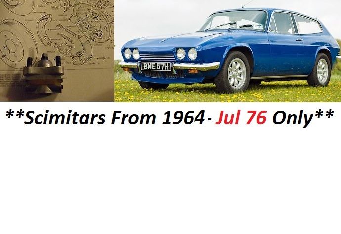 BRAKE ADJUSTER REAR x1 (Reliant Scimitar) (SE4, SE4a, SE4b, SE4c, SE5, SE5a, SE6) (1964- 76)