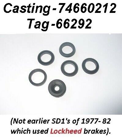 BRAKE MASTER CYLINDER REPAIR SEALS KIT (Rover SD1) (** From 1982- 87**) 