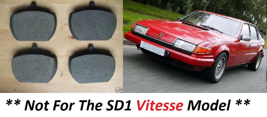 FRONT BRAKE PADS SET (Rover SD1) (1976- 81)