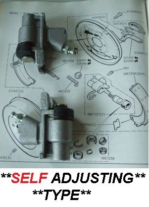 REAR BRAKE WHEEL CYLINDERS x2 (Morris Marina) (Apr 1971 - Oct 72)