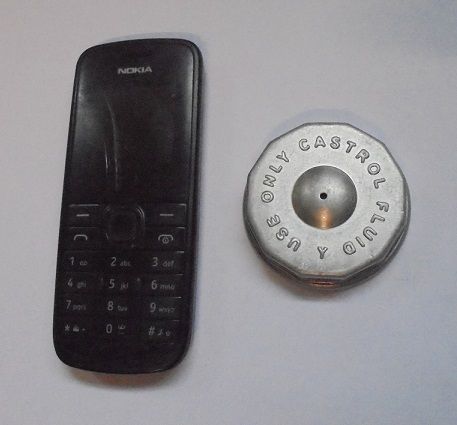 BRAKE FLUID RESERVOIR SUPPLY TANK ALUMINIUM FILLER CAP LID (Daimler Regency Conquest & Century) (1953- 56) 