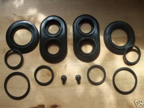 REAR BRAKE CALIPER REPAIR SEALS KITS x2 (Aston Martin DB5 DB6 DBS, DBS V8, VOLANTE) (1963- 77) 