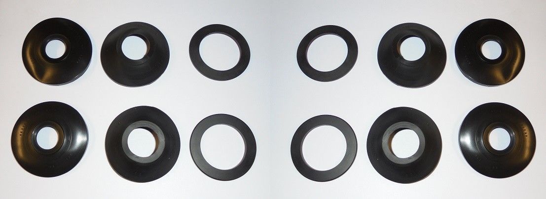 FRONT BRAKE CALIPER REPAIR SEALS KITS x2 (Facel Vega Facellia) (1961- 64) 