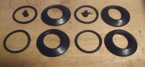REAR BRAKE CALIPER REPAIR SEALS KITS x2 (Jaguar MkX 4.2 & 420g) (1964- 70) 