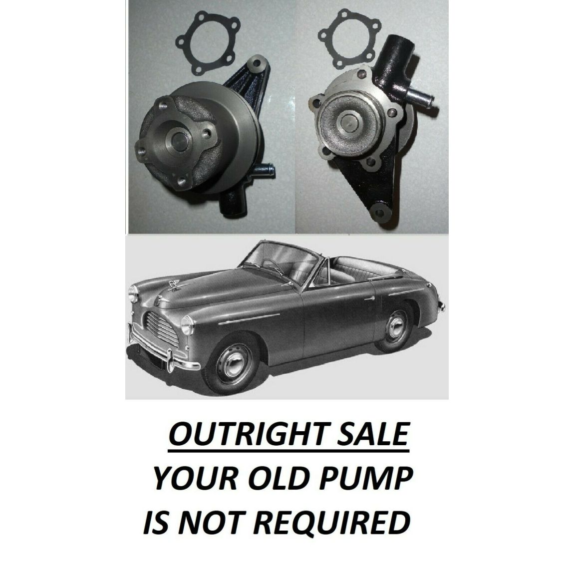 WATER PUMP (Austin A40 Sports) (1950- 53)