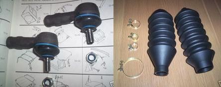 TRACK ROD ENDS & STEERING RACK GAITERS (Triumph 1300FWD Saloon) (1965- 70) 
