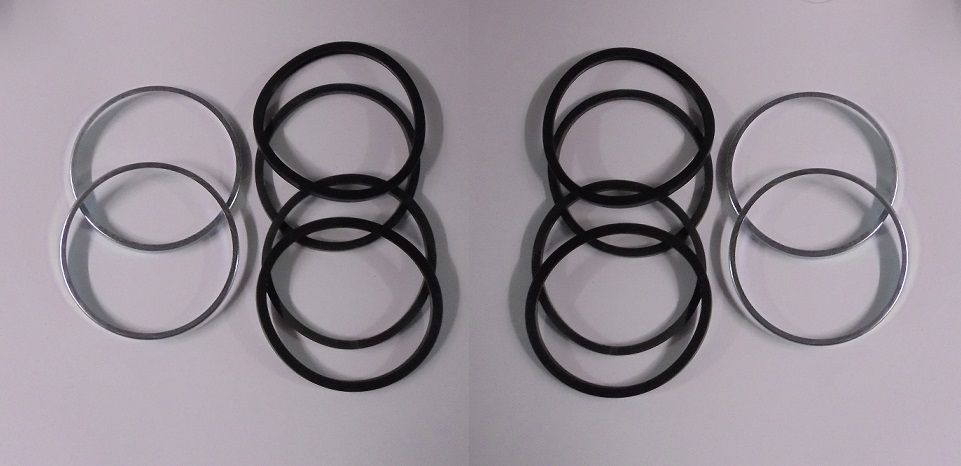 FRONT BRAKE CALIPER REPAIR SEALS KIT x2 (Ford Transit) (1976- 91) 