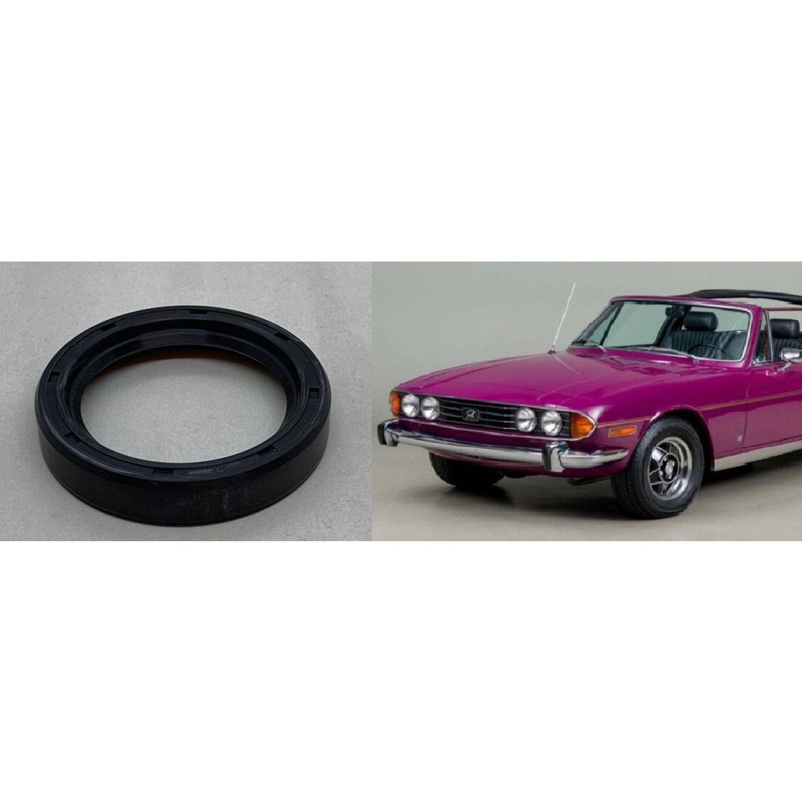 FRONT DIFFERENTIAL AXLE PINION OIL SEAL x1 (Triumph Stag 3.0) (1970- 77)  