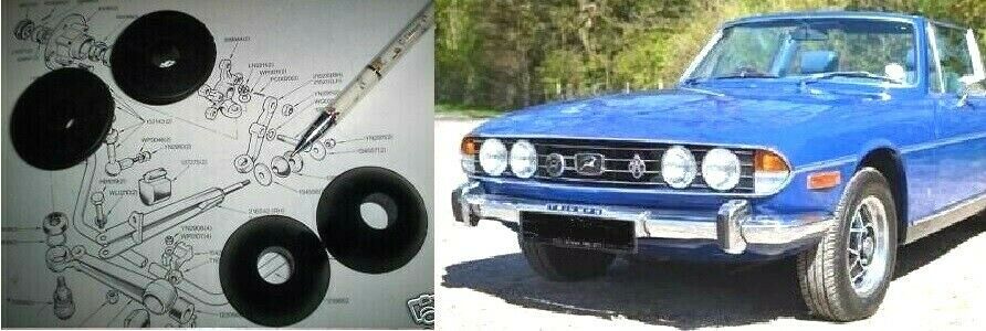 FRONT RADIUS ARM BUSHES KIT x4 (Triumph Stag) (1970- 77) 