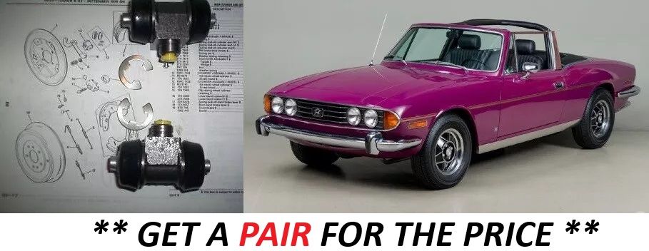 REAR BRAKE WHEEL CYLINDERS x2 (Triumph Stag) (1970- 77)