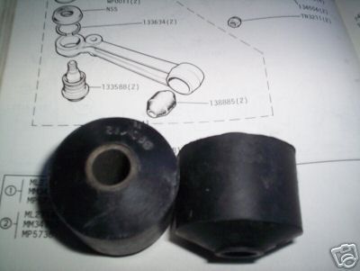 ** FRONT INNER WISHBONE BUSHES x2 (Triumph Stag) (1970- 77) 