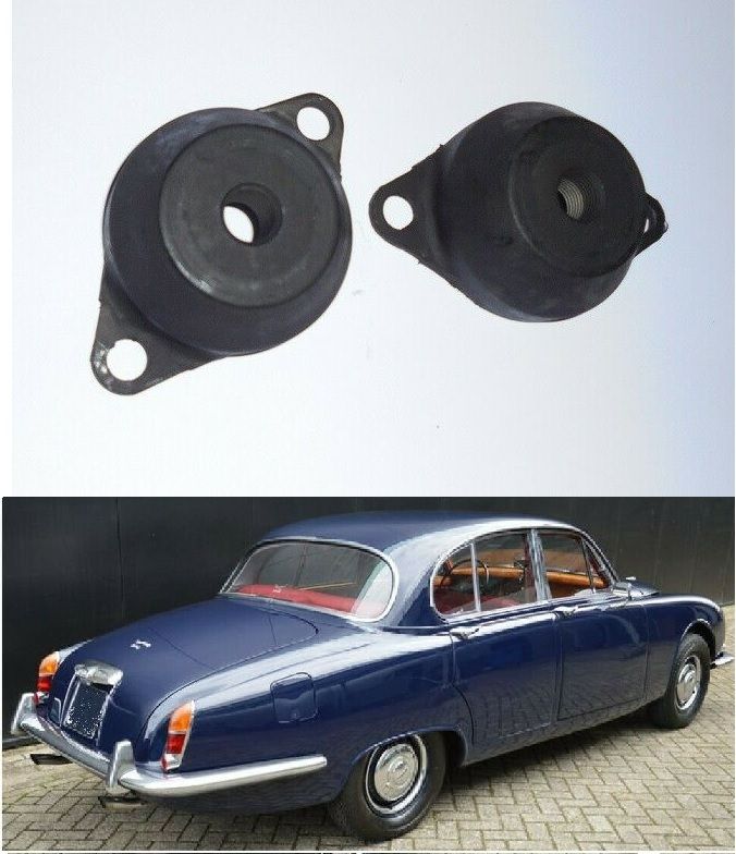 FRONT ENGINE MOUNTS x2 (Jaguar S-Type) (3.4 & 3.8) (1963- 68) 