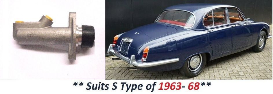 CLUTCH MASTER CYLINDER (Jaguar S Type) (1963- 68)