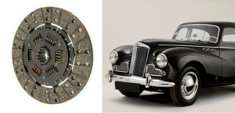 CLUTCH PLATE ONLY (Sunbeam Talbot 90) (Mk1 Mk2, Mk2a & Mk3) (1948- 57)