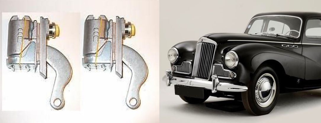 REAR BRAKE WHEEL CYLINDERS x2 (Sunbeam Talbot 90) (Mk2, Mk2a & Mk3) (**From 1950- 57**)  