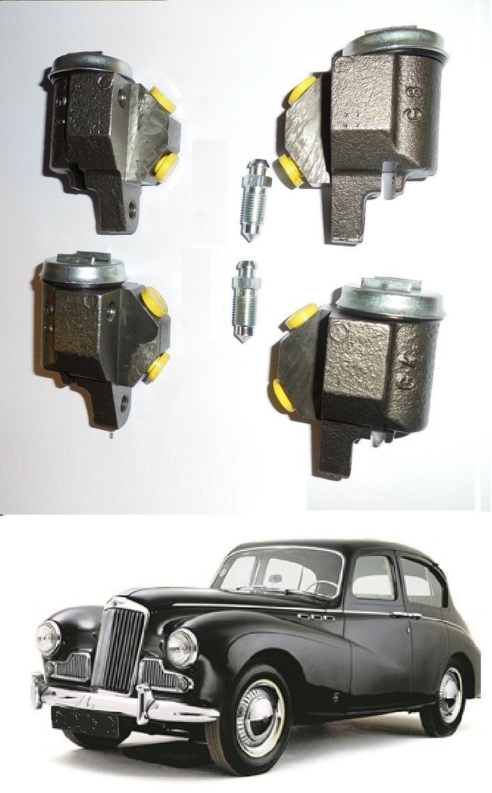 FRONT BRAKE WHEEL CYLINDERS x4 (Sunbeam Talbot 90 Mk3) (**From 1954-57**)