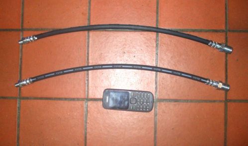 FRONT BRAKE HOSES x2 (Sunbeam Talbot 90 Mk3) (**From 1954- 57**) 