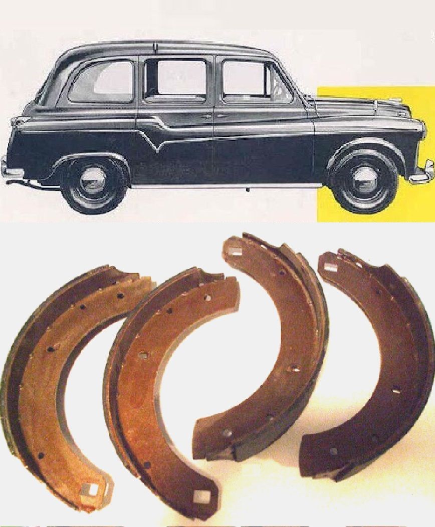 REAR BRAKE SHOES SET (Austin Taxi FX4) (**1959- 89 Only**) 