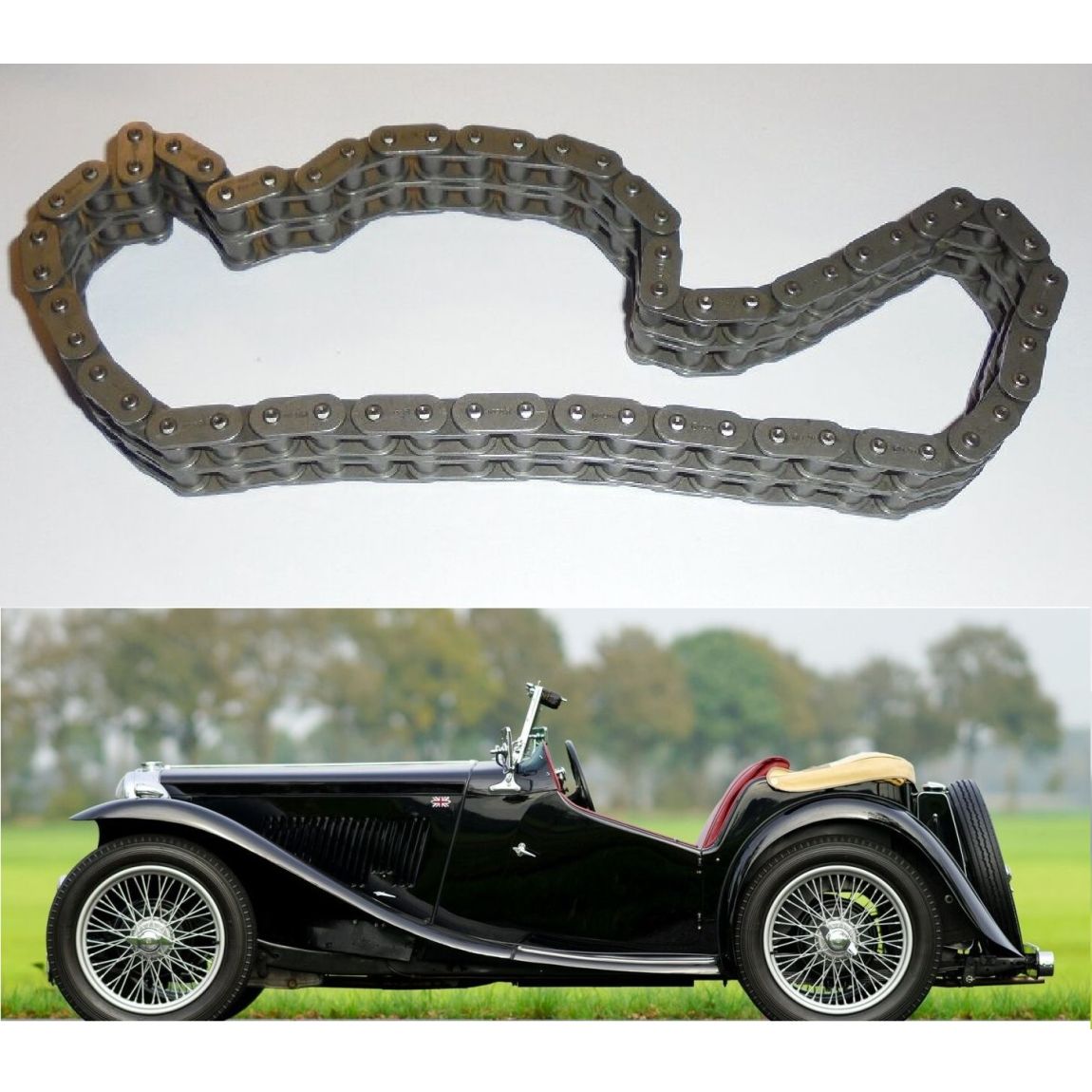 TIMING CHAIN (MG T Type) (TB, TC, TD & TF) (1250cc & 1500cc) (1939- 55)